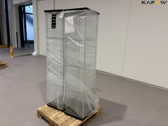 Glass display case/Vitrin 2 pcs. - new