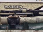 Gøma GG25 with wheel drive and SBX 2 hose boom 24