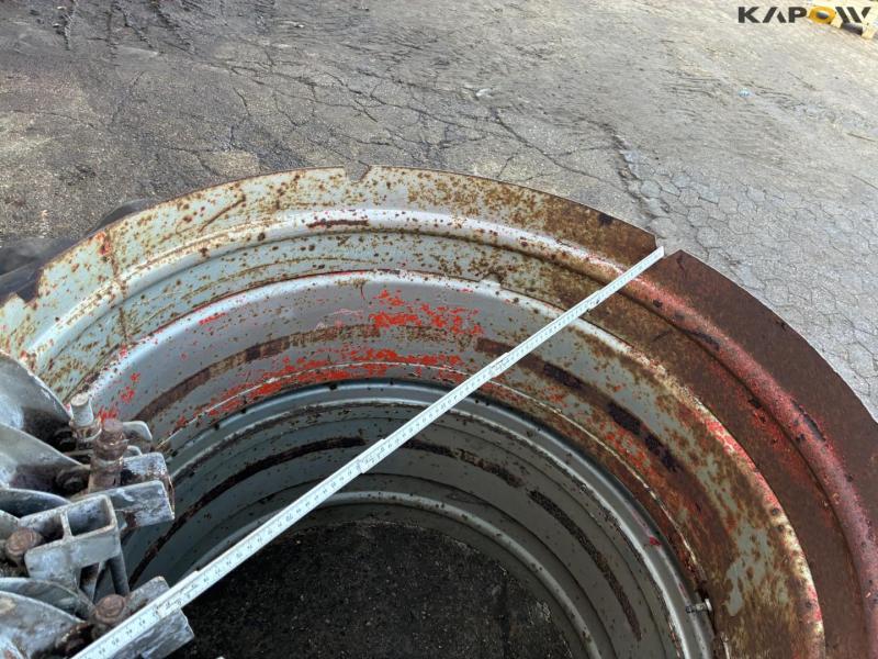 Goodyear 13.6/12-38 twin wheels 12