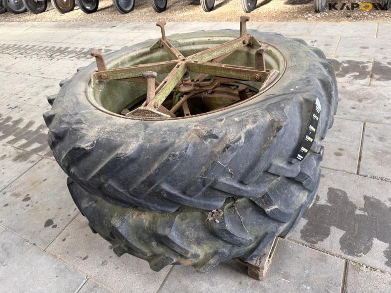 Goodyear 13.6/12-38 twin wheels 8