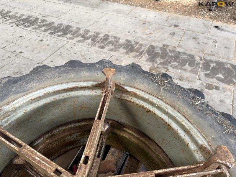 Goodyear 13.6/12-38 twin wheels 12