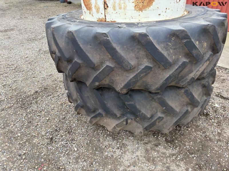 Goodyear 18.4-R38 twin wheels with locks 6
