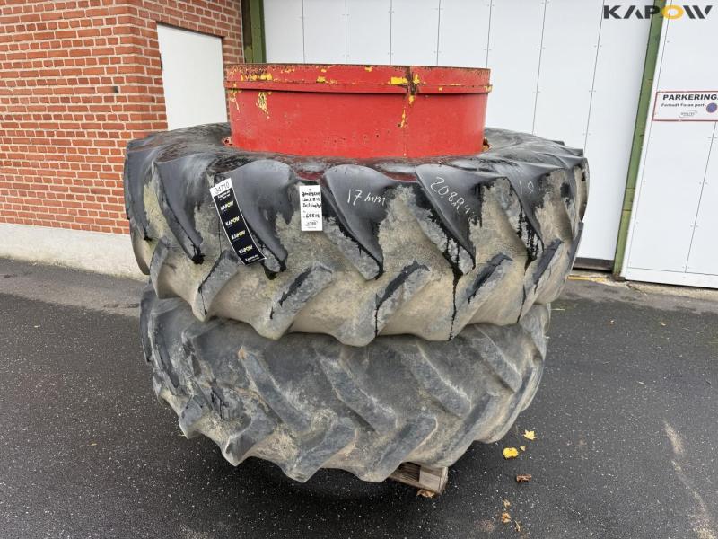 Goodyear 20.8-R42 twin wheels 1