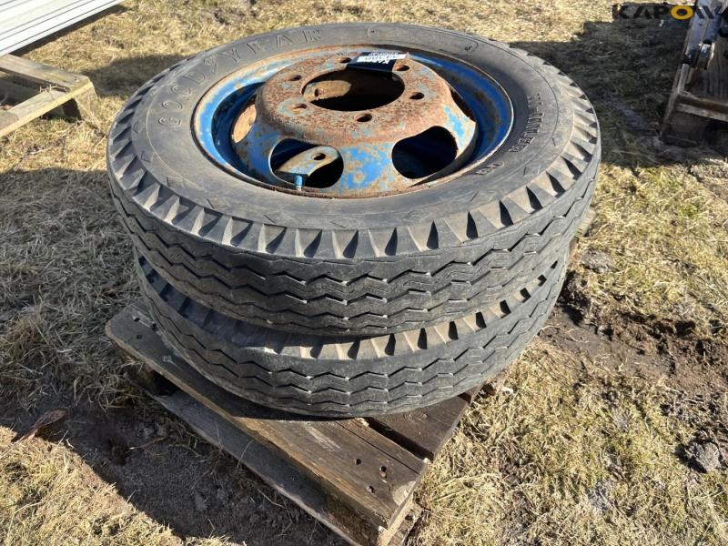 Goodyear 6.00/6.50-18 complete wheels 5