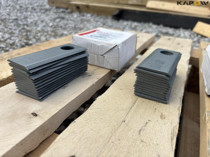 Granite knife blades for disc harvesting 100 pcs. 5