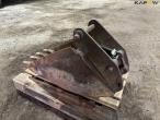 Excavator bucket with teeth 1