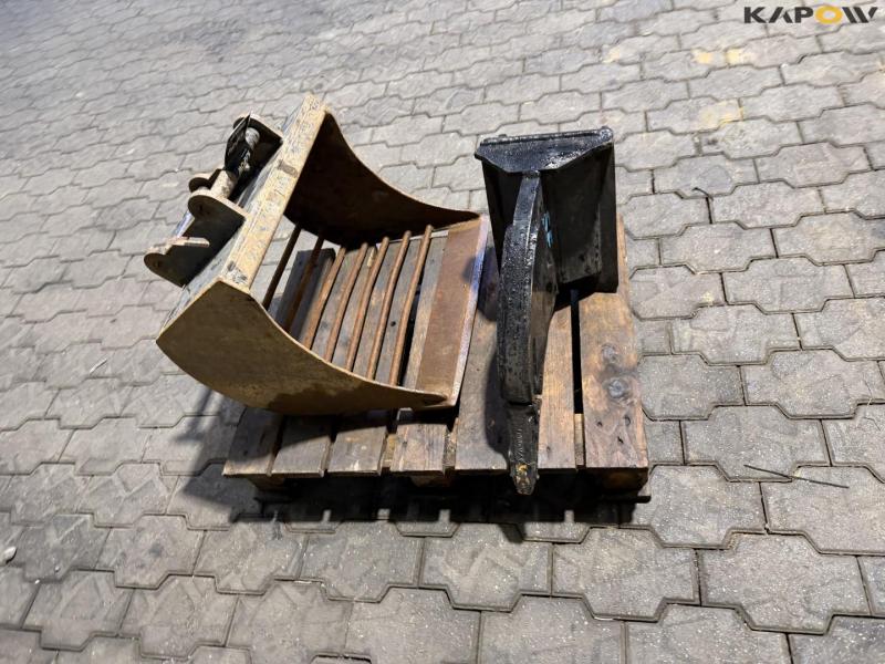 Dig tine and rake bucket 6