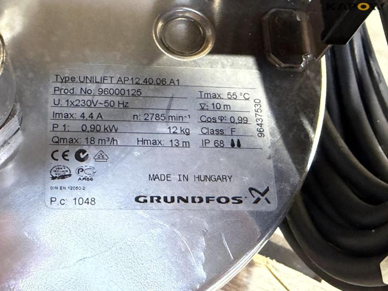 Grundfos submersible pump and drain pump 13