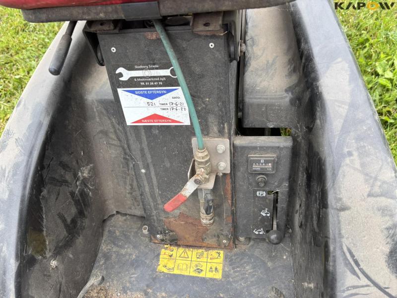 GTM 1350 EV lawn mower hydrostatic 38