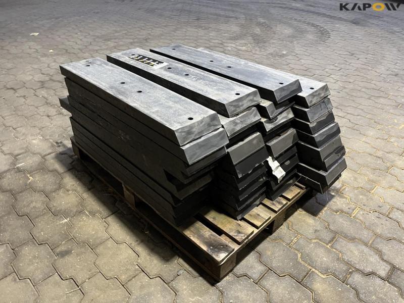 Rubber blades for snow plows 5