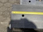 Rubber blades for snow plows 12