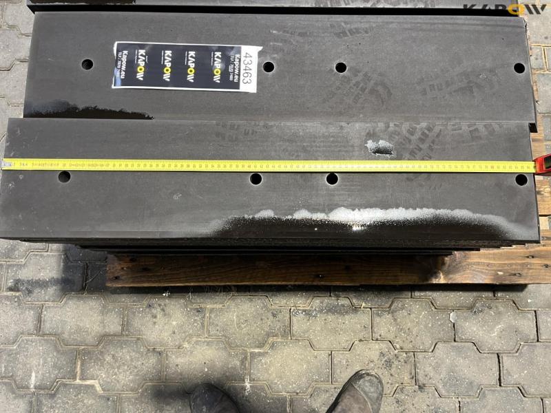 Rubber blades for snow plows 11