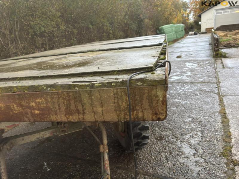 Straw/flat wagon 4 wheels 15