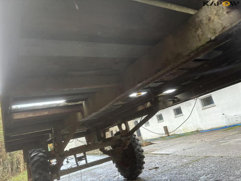 Straw/flat wagon 4 wheels 25