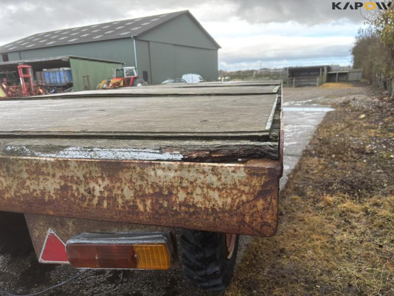 Straw/flat wagon 4 wheels 32