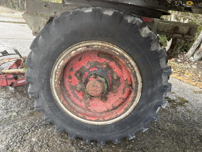 Straw/flat wagon 4 wheels 47