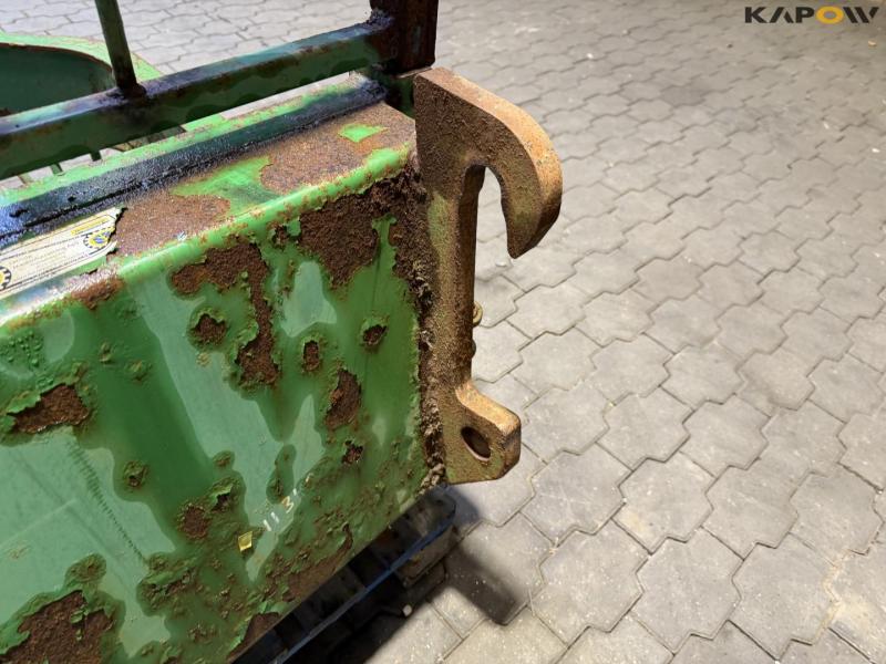 Straw collector with Weidermann hitch 14