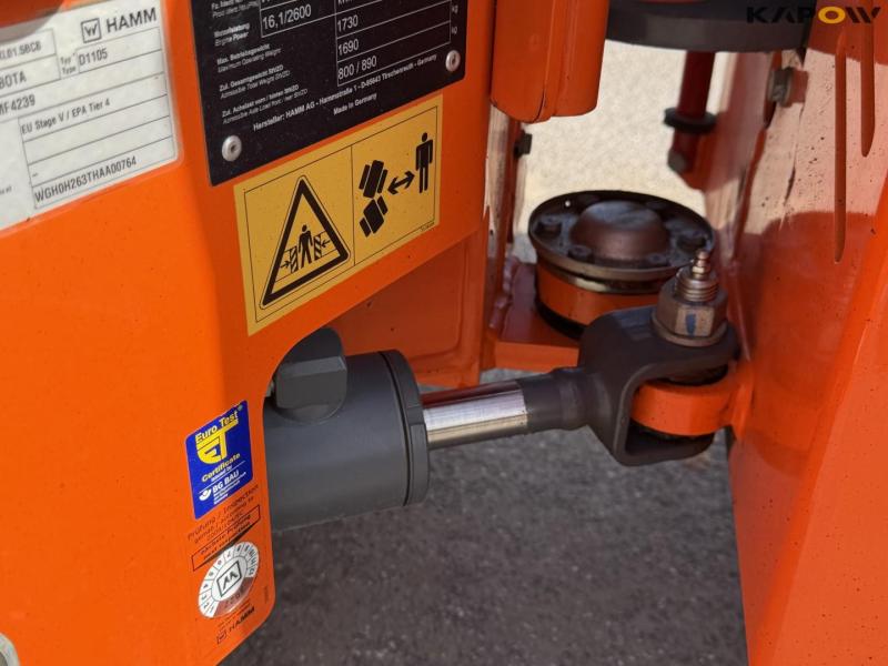Hamm HD 9 VT tandem road roller 45