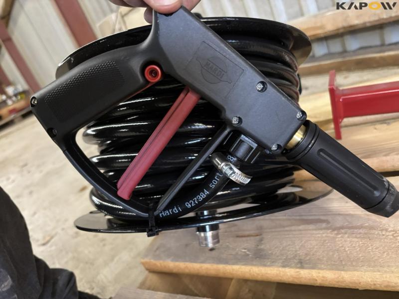 Hardi hose reel with mounting bracket - new 7