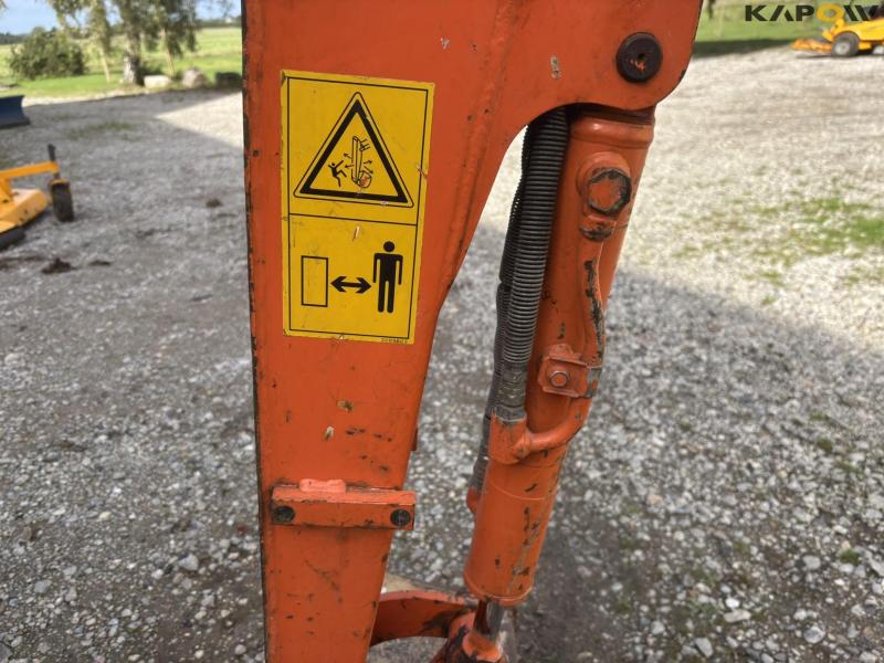 Hitachi Zaxis 10U-2 YSR mini excavator with buckets 15