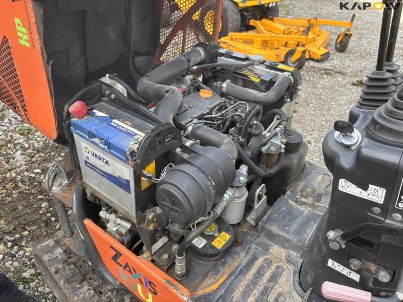 Hitachi Zaxis 10U-2 YSR mini excavator with buckets 29