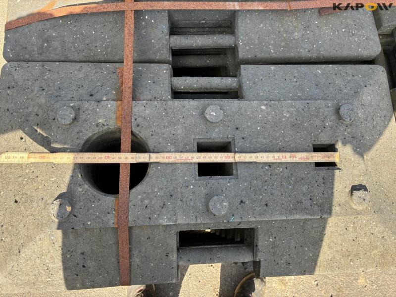 Fence feet in different models 12