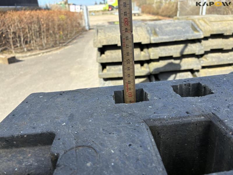 Fence feet in different models 17