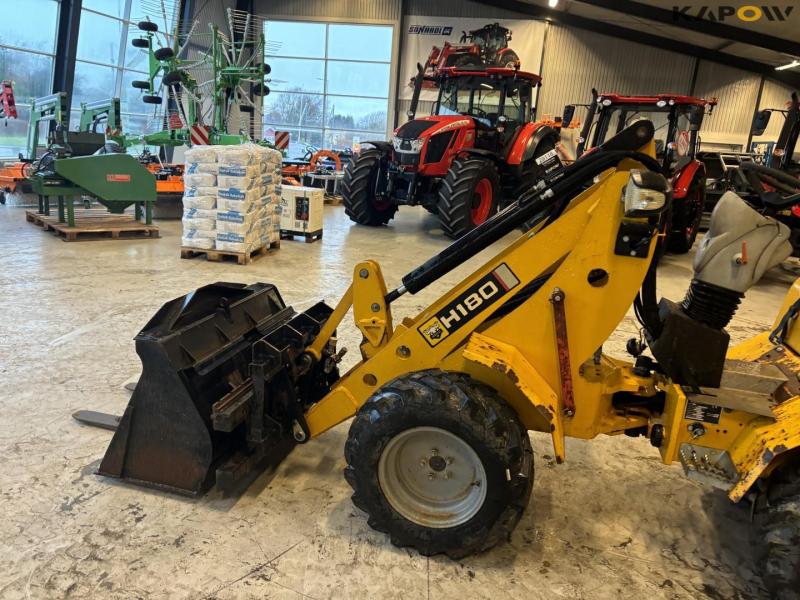 Heracles H180 skid steer loader 9