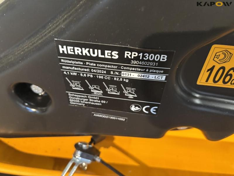 Herkules RP1300B plate vibrator 12
