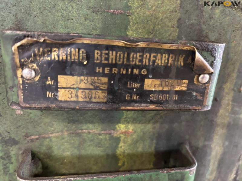Herning Container Factory oil tank 1620 liters 26