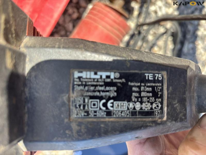 Hilti TE75 concrete hammer 11