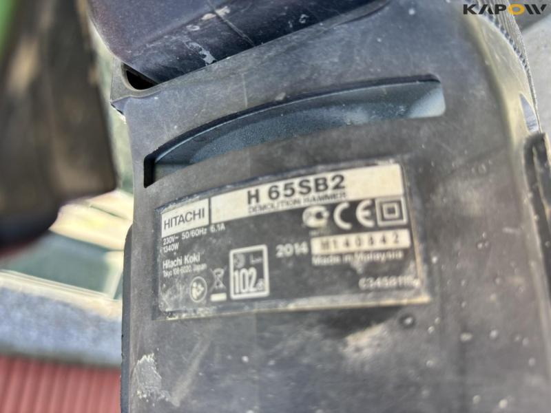Hitachi H65SB2 concrete hammer 8