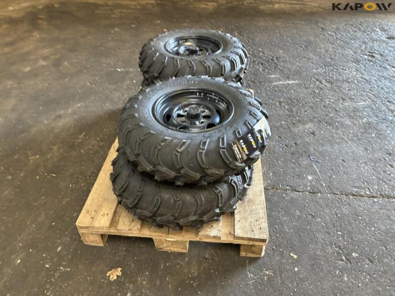Wheels with 205/80-12 Lite tires 2