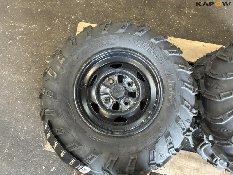 Wheels with 205/80-12 Lite tires 10