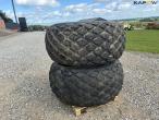 Wheels with alliance 28L-26 tires 3