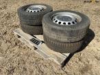 Wheels with Mercedes rims 1