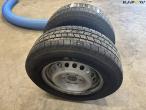Wheels with studded tires 225/65-16 3
