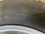 Wheels with studded tires 225/65-16 10