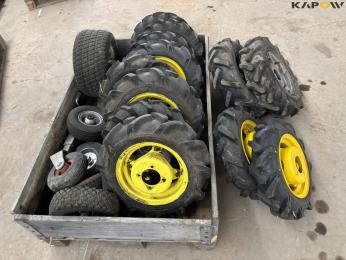 Wheels for implement carriers