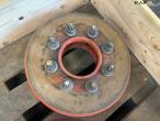 Wheel spacers for Claas 9