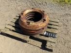 Wheel weights used on the Valmet - 4 pcs. 1