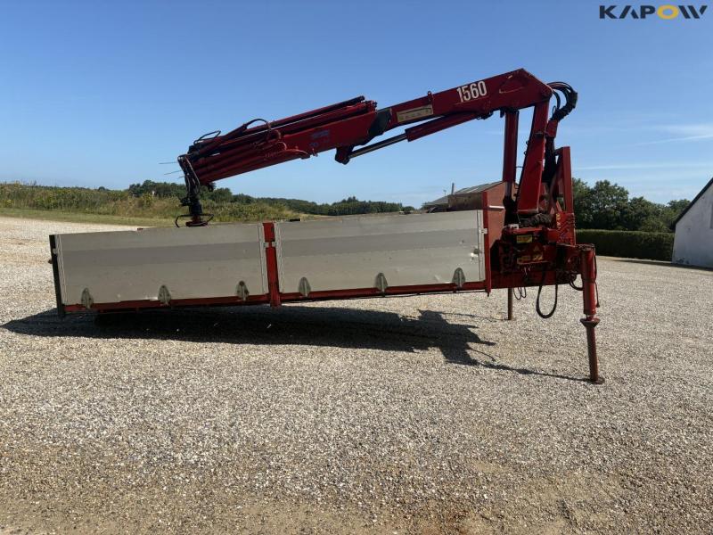 HMF 1560 K3 crane on skid steer 4