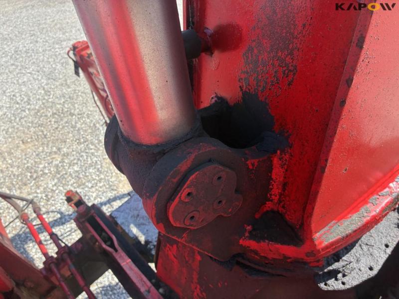 HMF 1560 K3 crane on skid steer 45