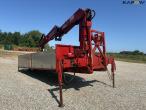 HMF 1560 K3 crane on skid steer 3