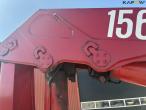 HMF 1560 K3 crane on skid steer 55