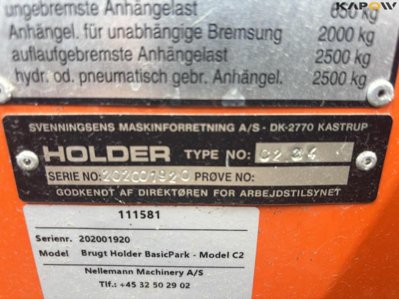 Holder C2 2.34 Basic with sweeper and salt spreader 93