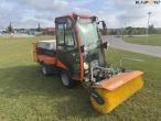 Holder X45 with sweeper and salt spreader 3
