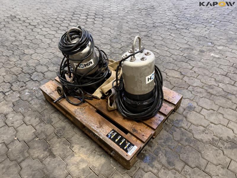 Homa submersible pumps - 2 pcs. 5