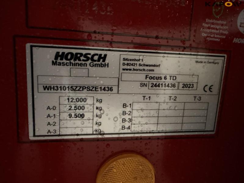 Horsch Focus 6 TD seed drill 115
