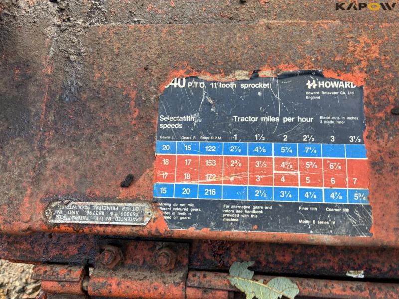 Howard E80 milling machine 9